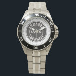 Relógio Simple Business Logo Employee Staff Swag<br><div class="desc">Add your company logo and brand identity to this watch by clicking the "Personalize" button above. These brand-able watches can advertise your business as employees use them and double as a corporate swag. Available in other colors and sizes. No minimum order quantity and no setup fee. Order as many or...</div>