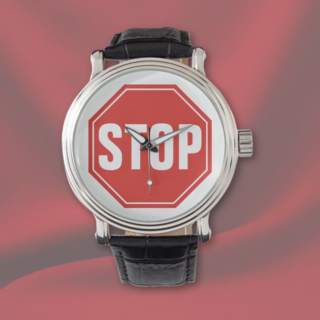 Relógio Sinal de STOP (Criador carregado)
