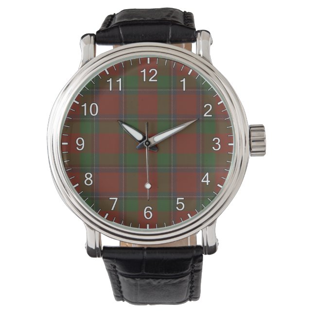 Relógio Sinclair Clan Tartan (Frente)