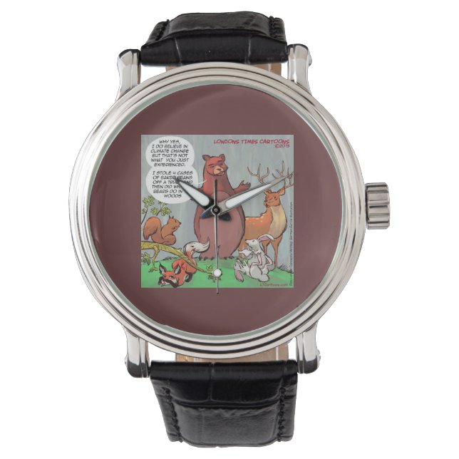 Relógio Situação Da Vida Selvagem No Controlo Das Alteraçõ (Frente)