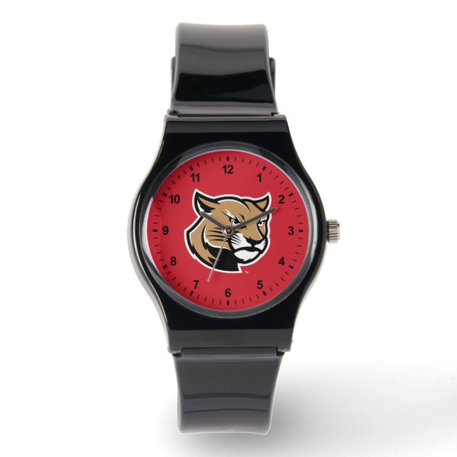 Relógio SIUE Cougars (Frente)