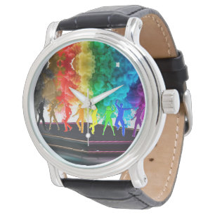 Relógio SlipperyJoe's Dancing Pride Shadows gay presentes