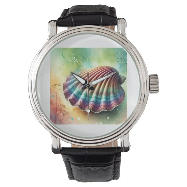 Relógio Smooth Clam in the Ocean Light 040924AREF117 - Wat (Frente)