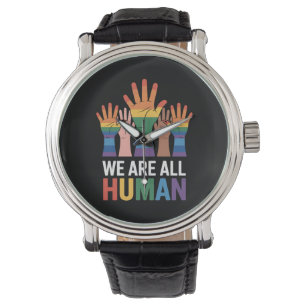 Relógio Somos Todos Humanos, Gritos LGBTQ LGBT, Levantando
