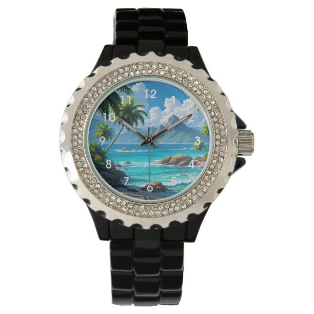 Relógio Sonhe, Paraíso Tropical, (Frente)