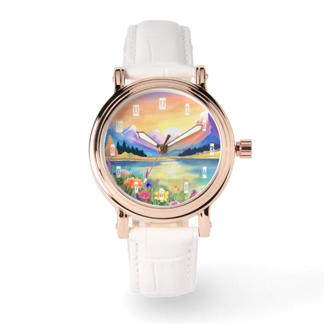 Relógio Sonhos do Santuário do lago das Montanhas (Frente)