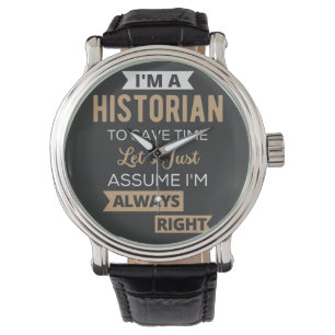 Relógio Sou um historiador para poupar Vamos de tempo, ape