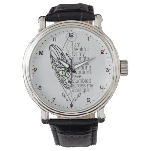 Relógio 😻 Sphynx com sabedoria