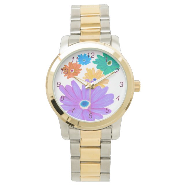 Relógio Spring Flowers  Watch (Frente)