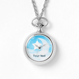 Relógio Star & Moon Women's Wound Silver Watch