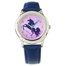 Starry Blue Unicorn a rosa