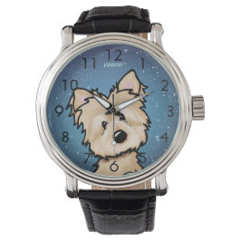 Relógio Starry Night Cairn Terrier Wrist Watch
