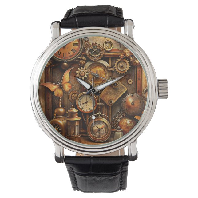 Relógio Steampunk Art Watch (Frente)