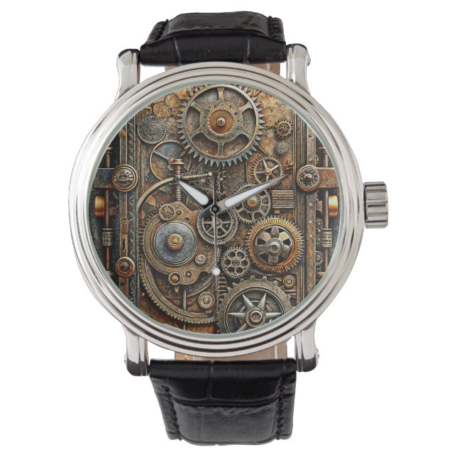 Relógio Steampunk Art Watch (Frente)