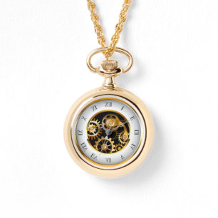 Relógio Steampunk com Dragonfly Mecânica