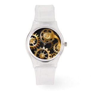 Relógio Steampunk com Dragonfly Mecânica