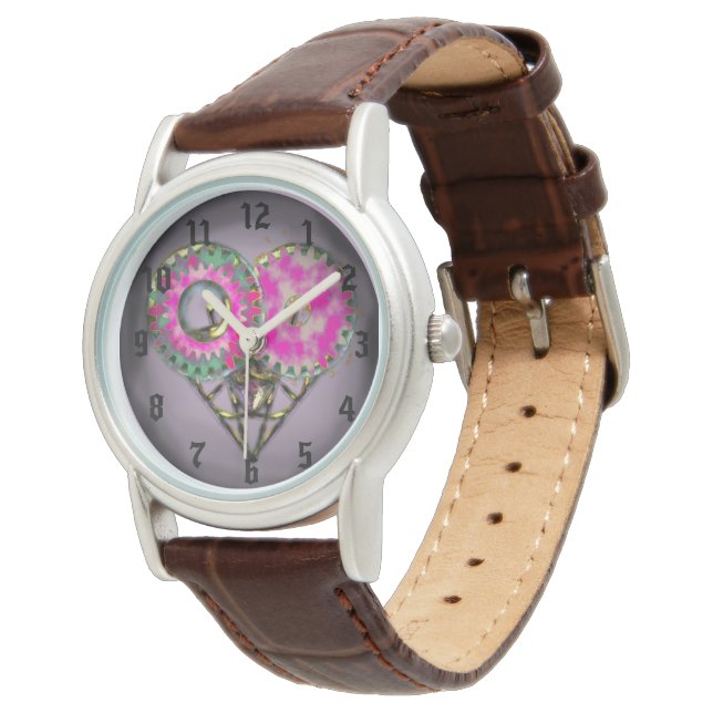 Relógio Steampunk Heart eWatch (Angular)