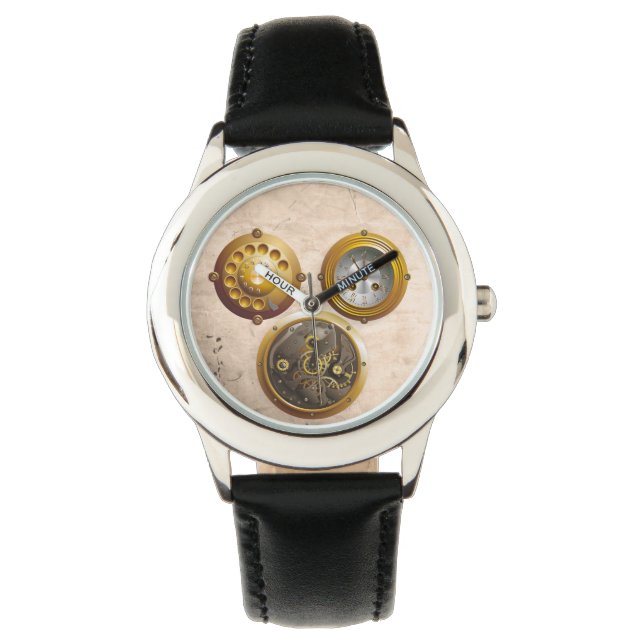 Relógio Steampunk Uhr (Frente)