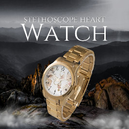 Relógio Stethoscope Heart Watch