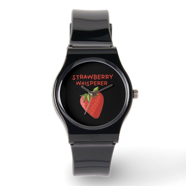 Relógio Strawberry Whisperer (Frente)