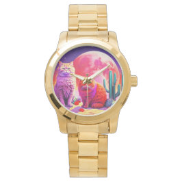 Relógio Stylish cat watch for cat's lovers