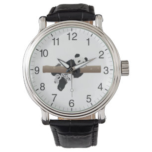 Relógio Subindo Panda