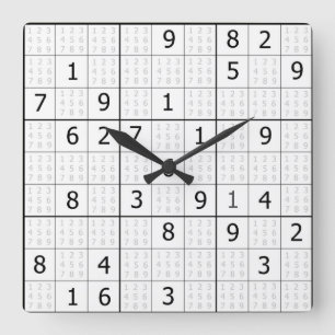 Relógio Sudoku