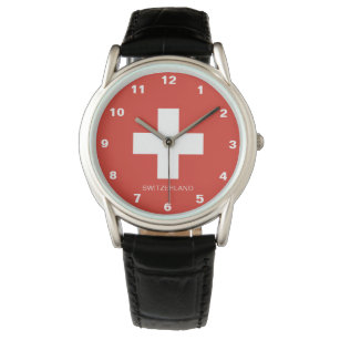 Relógio Suiça Flag Watch