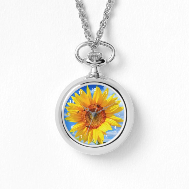 Relógio Sunflower and Beers Watch (Frente)