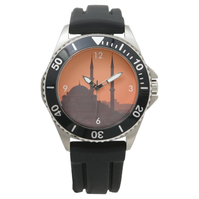 Relógio Sunset em Istambul Nr. 1 (Frente)