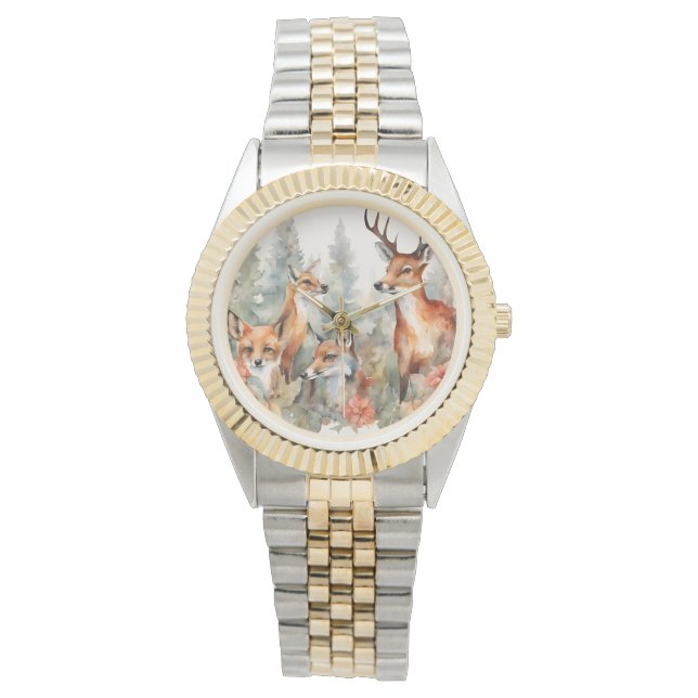 Relógio Sussurros Florestais (Frente)