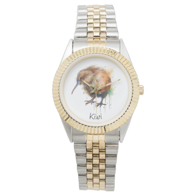 Relógio Sweet Kiwi, personalizado (Frente)