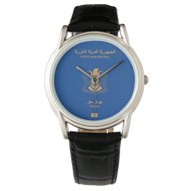 Relógio Syria passport wristwatch (Frente)