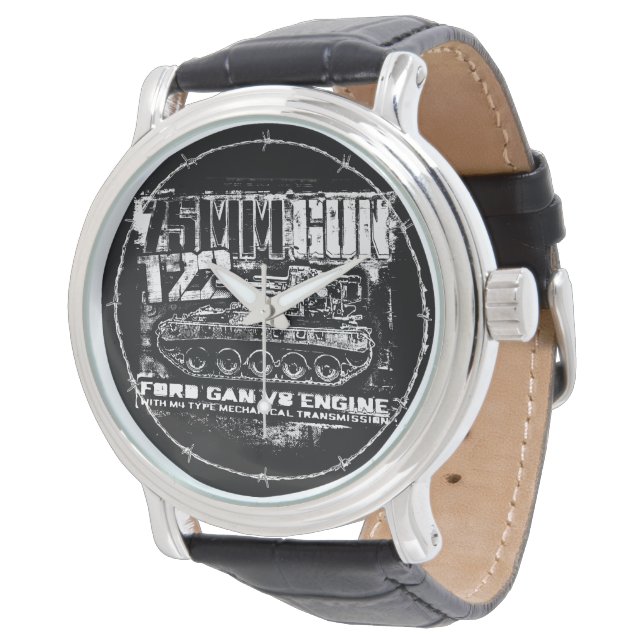 Relógio T22 com arma de 75 mm Assista eWatch (Angular)