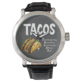 Relógio TACOS Prayer Watch