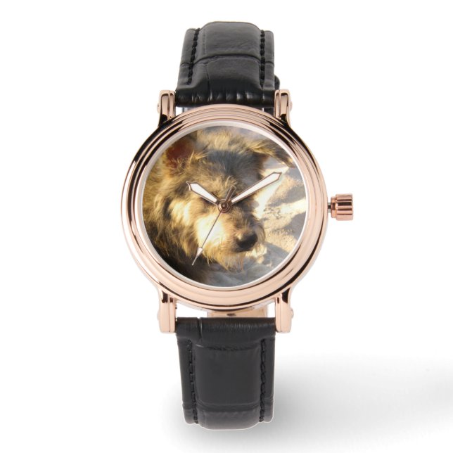 Relógio Tailandês Beach Dog (Frente)