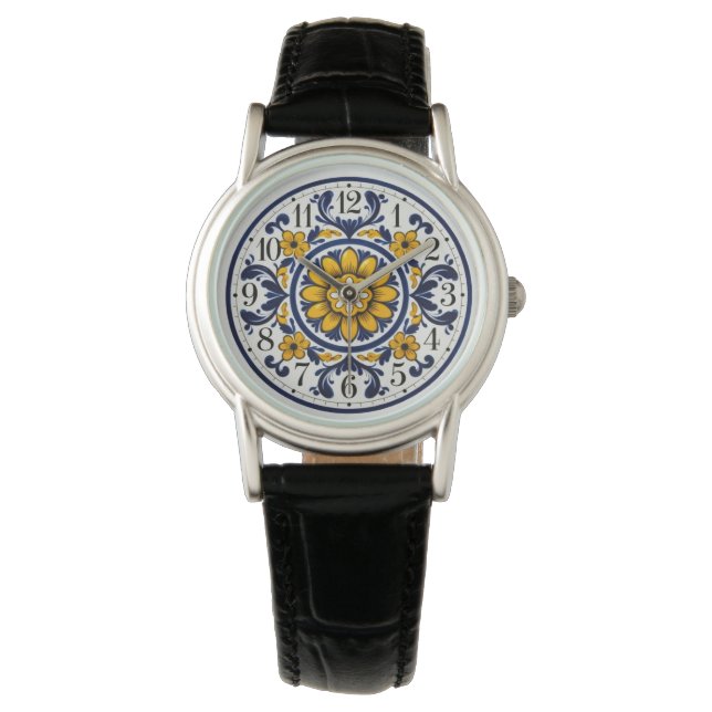Relógio Talavera Elegante Numerada  (Frente)