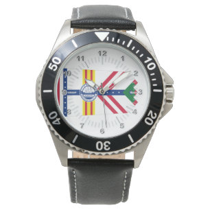 Relógio Tampa (Florida) City flag Watch