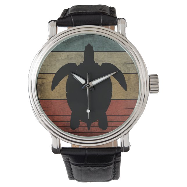 RELÓGIO TARTARUGA VINTAGE (Frente)