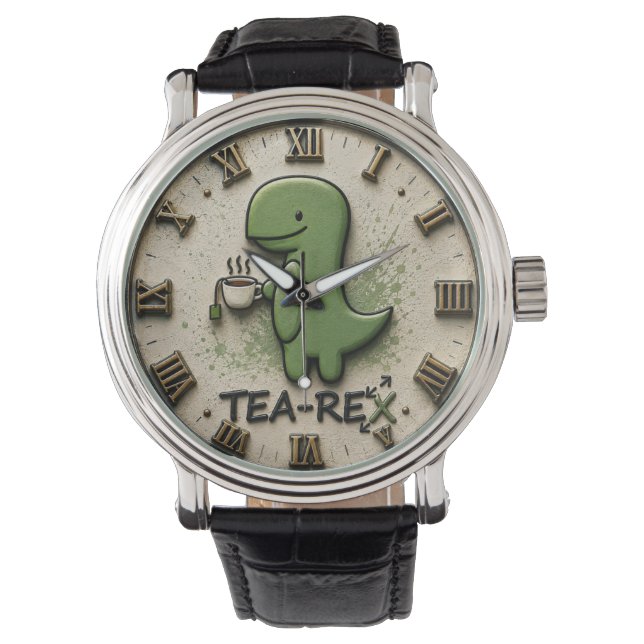 Relógio Tea-Rex Dinosaur (Frente)