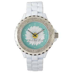 Relógio Teal Bonito Pequeno Raiva Personalizada eWatch