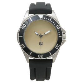 Relógio Teal de Ouro Claro Elegante Personalizado
