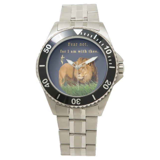 Relógio temor não Christian Watch (Frente)