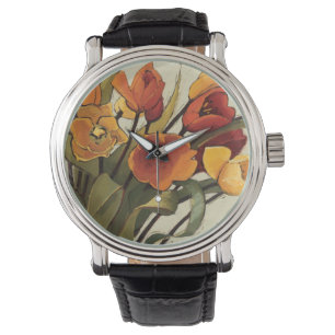 Relógio Tempo da tulipa