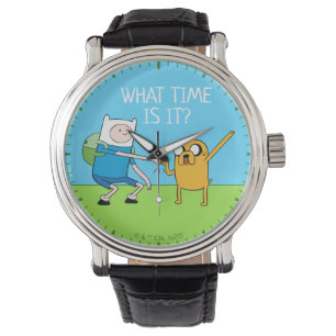 Relógio Tempo de Aventura Finn & Jake Fist Bump