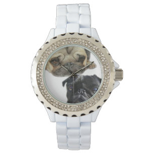 Relógio Tempo do Pug