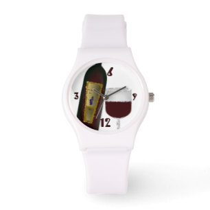 Relógio Tempo do vinho tinto