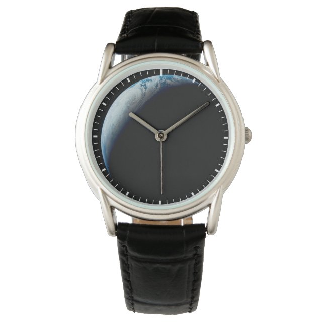 Relógio Terra Crescente Tirada Da Missão Apollo 4. 2 (Frente)