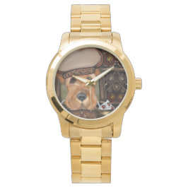 RELÓGIO TERRIER AIREDALE