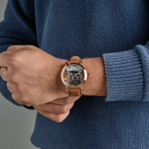 RELÓGIO TERRIER AUSTRALIANO